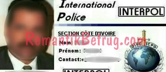 Gefälschter Interpol Ausweis